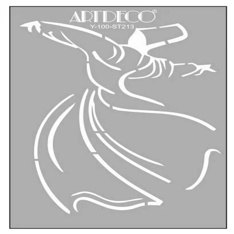 Artdeco Stencil A4 Semazen 213 Lv-y-100-st213