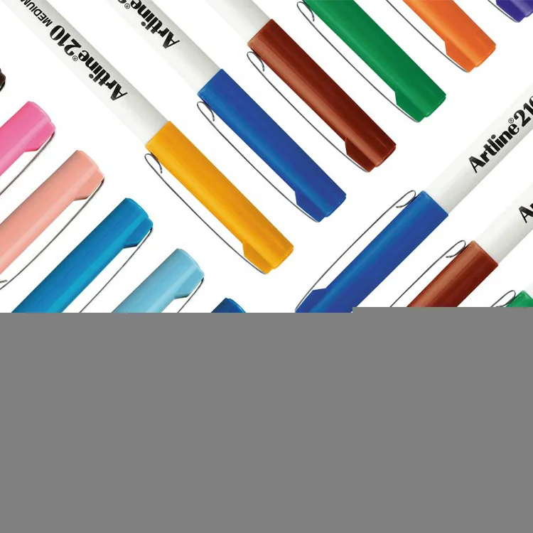 Artline 210n Keçe Uçlu Yazı Kalemi 0.6 Mm Kayısı Lv-a-ek-210n