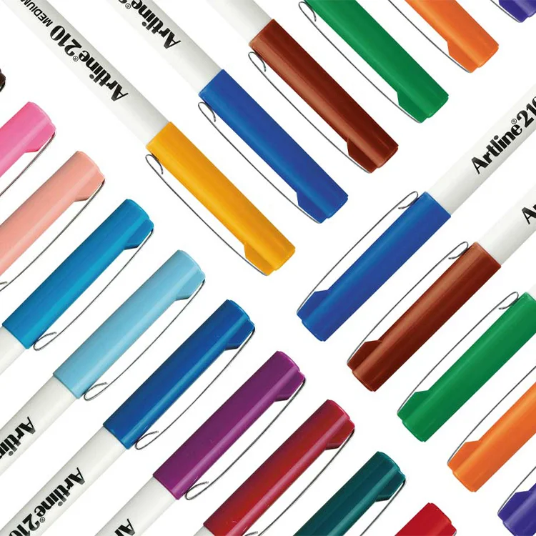 Artline 210n Keçe Uçlu Yazı Kalemi 0.6 Mm Turkuaz Lv-a-ek-210n