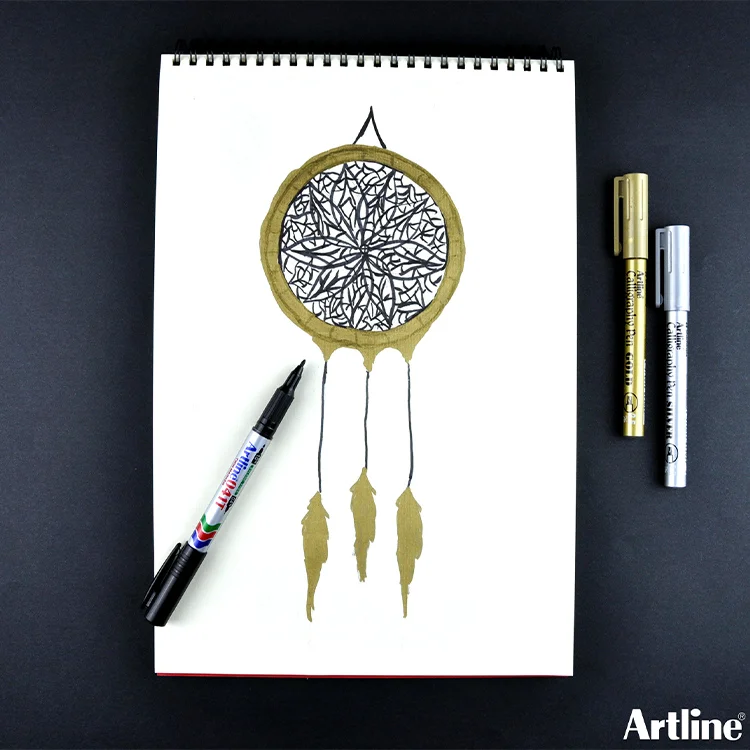 Artline 900xf Metalik Markör Kalem Gümüş 2.3 Mm Ek-900xf