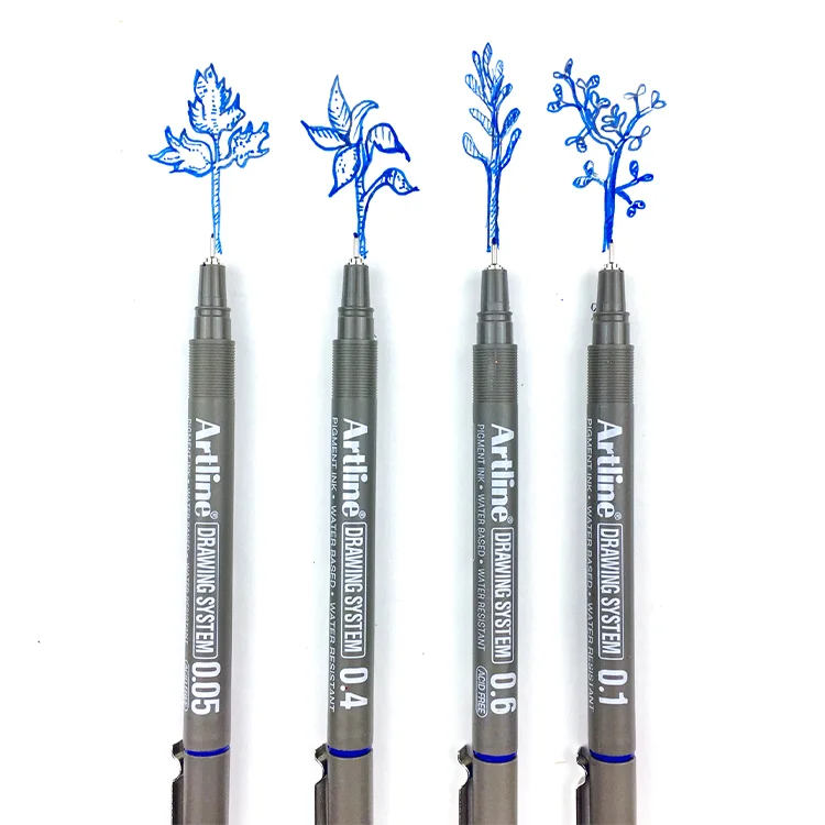 Artline Drawing System 0.1 Çizim Kalemi Uç:0,1mm Siyah Lv-a-ek-231 Black