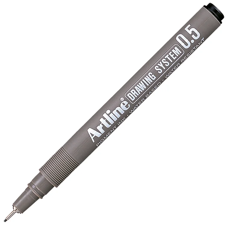 Artline Drawing System 0.5 Çizim Kalemi Uç:0,5mm Siyah Lv-a-ek-235 Black