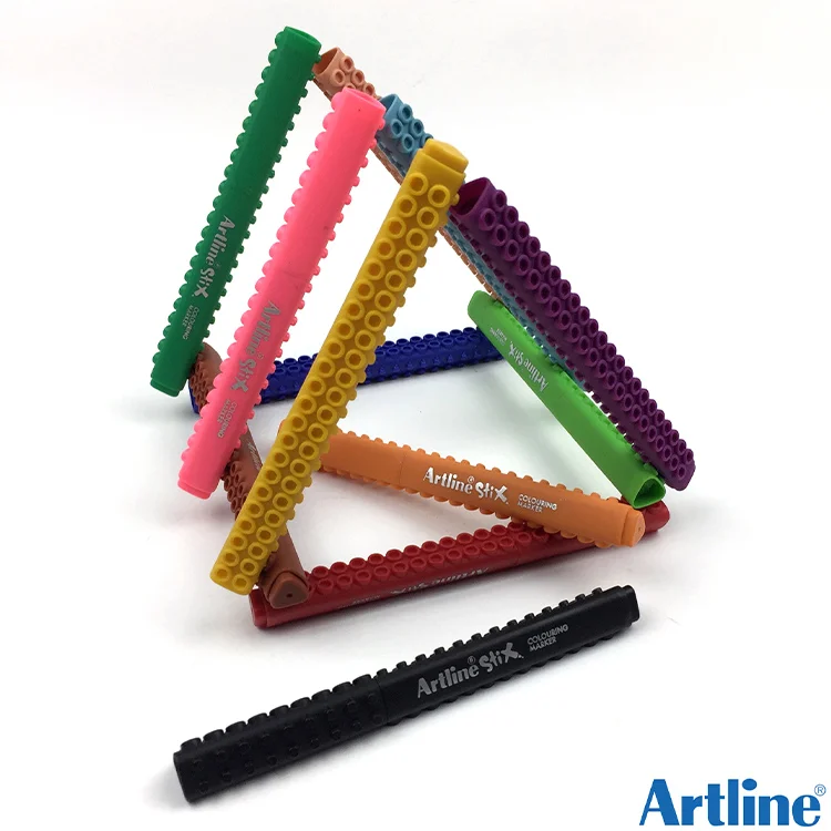 Artline Stix Brush Marker Keçeli Kalem 20li Set Etx-f/20wk