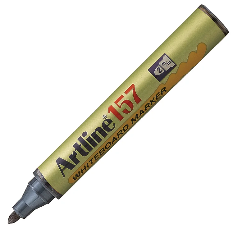 Artline 157 Beyaz Tahta Kalemi Uç:2.0mm Siyah Lv-a-ek-157black