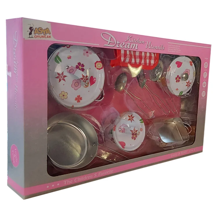 Asya Py555-80 Metal Mutfak Seti 12 Parça Oyck