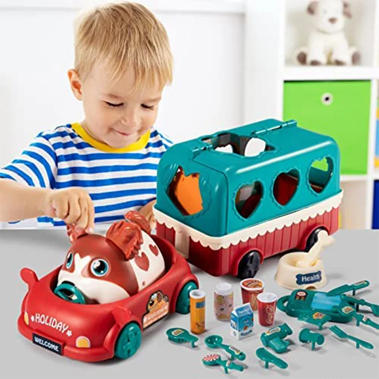 Aya K-1010 Doggy House Wagon Set Oyck