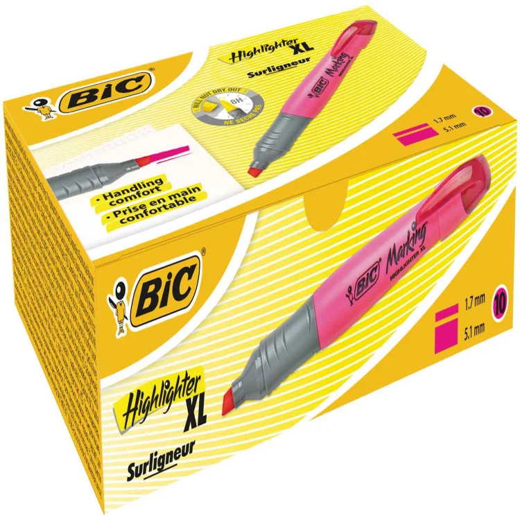 Bic 891397 B. Liner Fosforlu Kalem Pembe (893120)