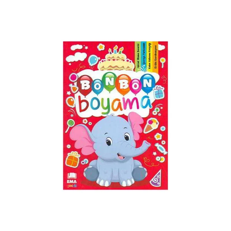 Bıcırık Bonbon Boyama Kitabı