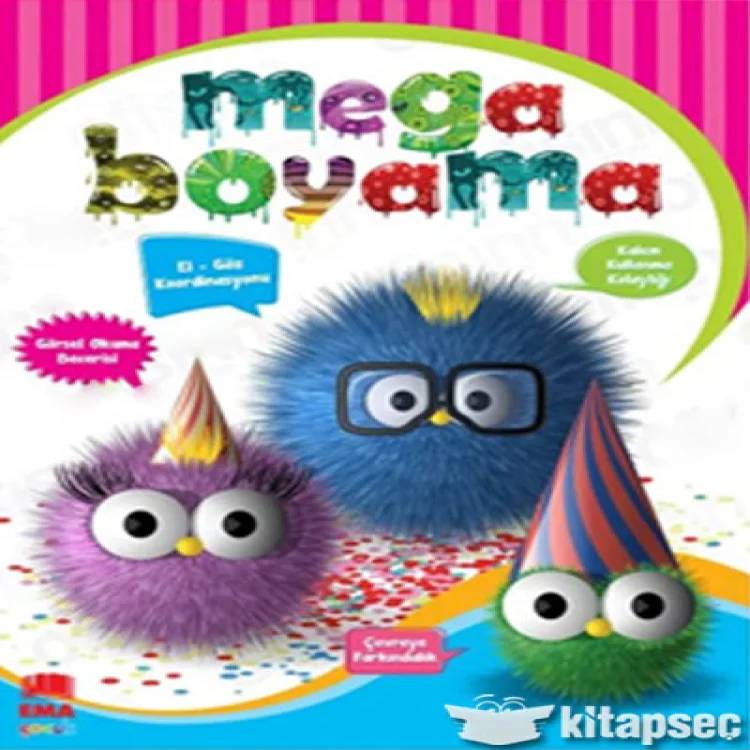 Bıcırık Mega Boyama Kitabı