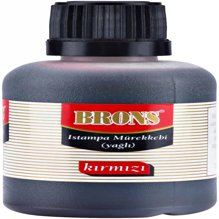 Brons Br-330 Istampa Mürekkepi 50cc Kırmızı