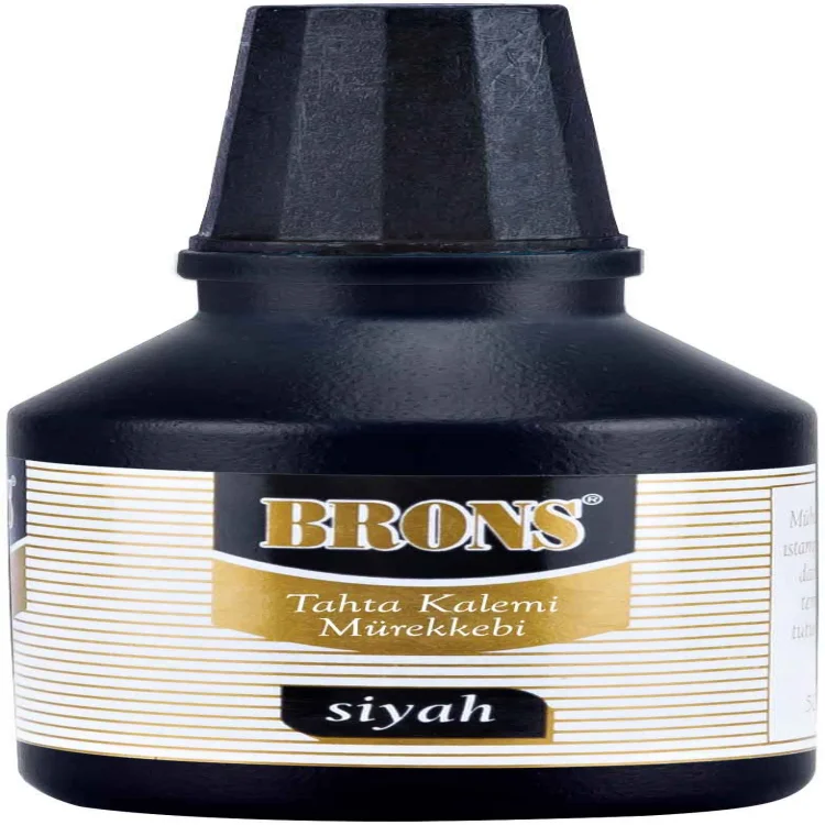 Brons Br-350 Tahta Kalem  Mürekkebi Siyah 30 Cc.