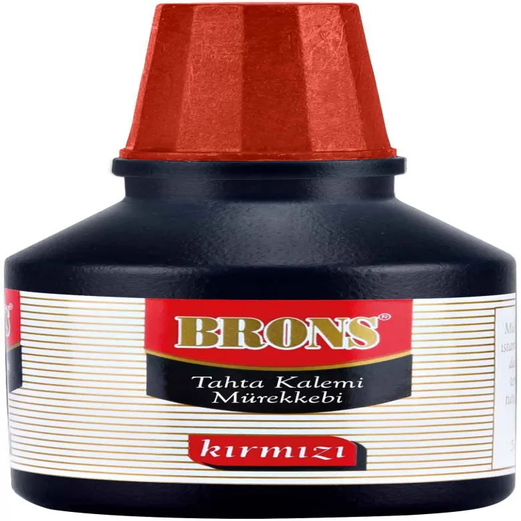 Brons Br-352 Tahta Kalem Mürekkebi Kırmızı 30 Cc.