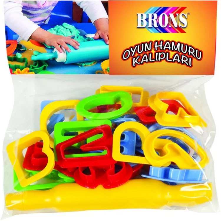 Brons Br-473 Oyun Hamur Harf Seti