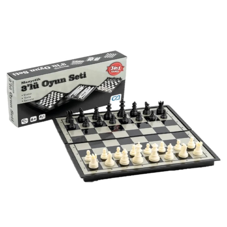 Ca Games 10002 Manyetik Oyun Seti 3lü Tyf