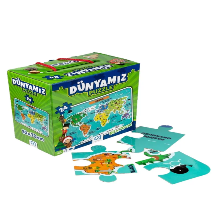 Ca Games 5025 Dünyamız Eğitici Puzzle