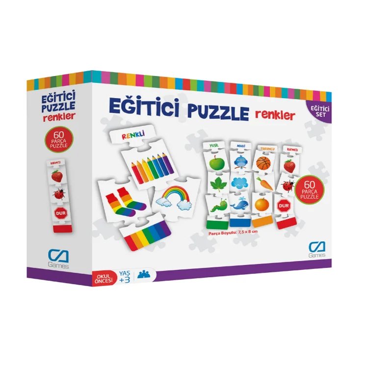 Ca Games 5029 Eğitici Puzzle - Renkler