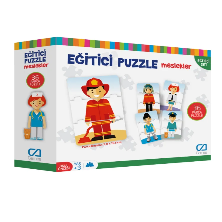 Ca Games 5030 Eğitici Puzzle - Meslekler