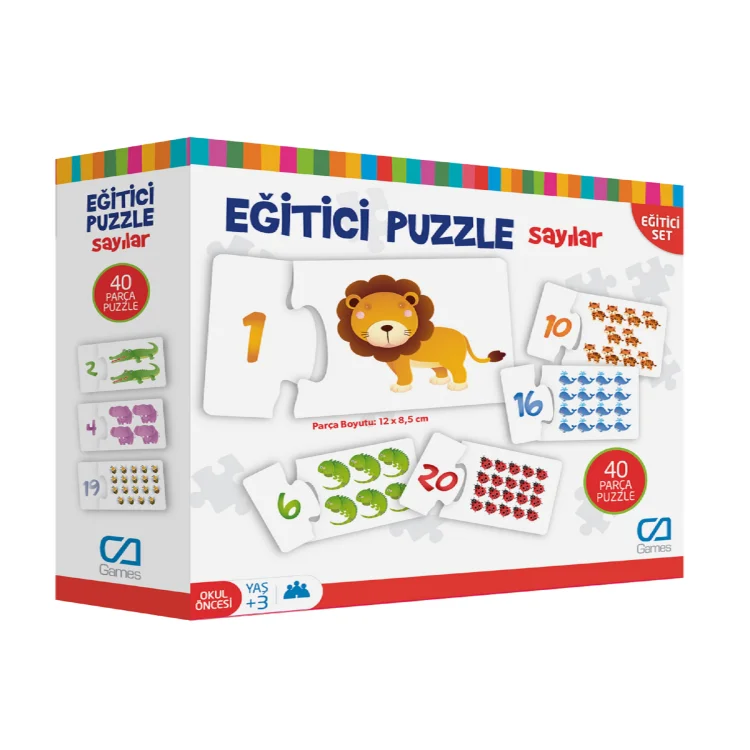 Ca Games 5031 Eğitici Puzzle - Sayılar