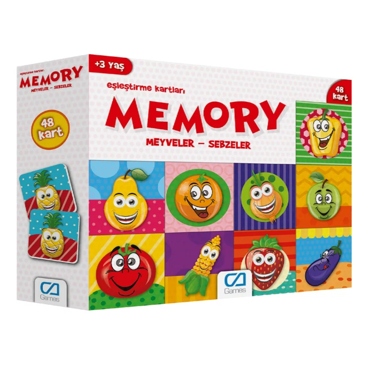 Ca Games 5040 Memory Meyveler Sebzeler Tyf