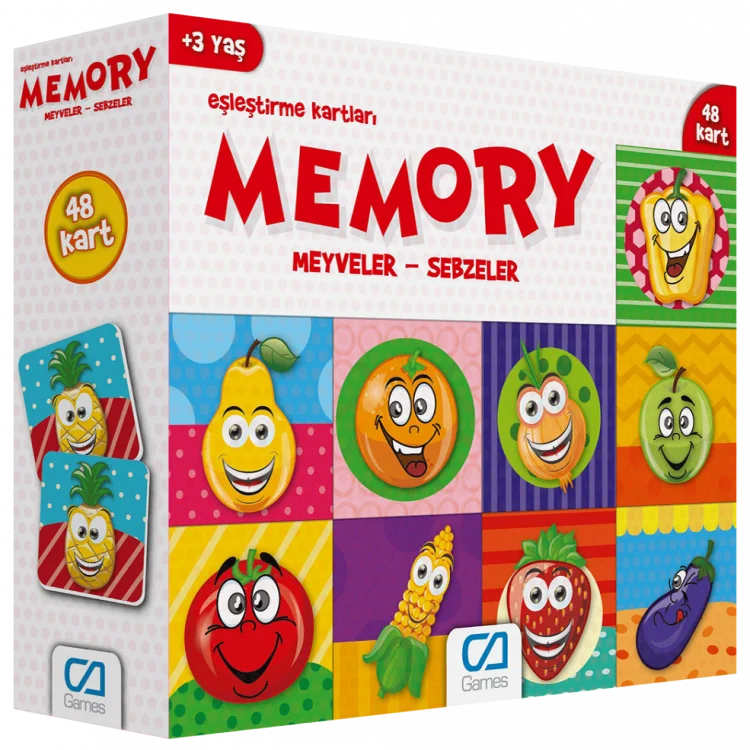 Ca Games 5040 Memory Meyveler Sebzeler Tyf