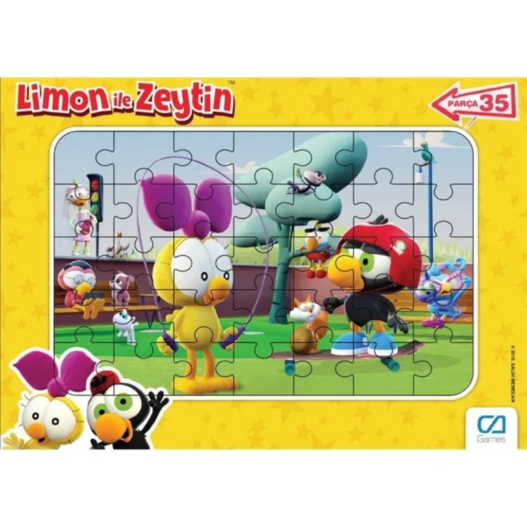 Ca Games 5082-5083 Limon İle Zeytin Frame Puzzle 35