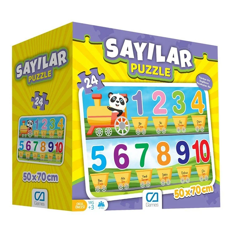 Ca Games 5134 Sayılar Yer Puzzle