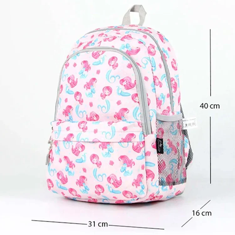 Cambridge Polo Club Pembe Deniz Kızı Sırt Çantası + Beslenmeli+ Kalem Çantalı Plcan2079.343