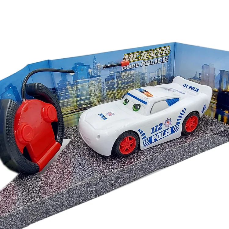 Can Ali Cnl-1914c-1 Kumandalı Beyaz Polis Araba Oyck