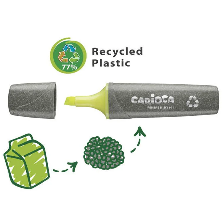 Carioca Eco Family Fosforlu İşaretleme Kalemi 4lü 4 Renk 43098