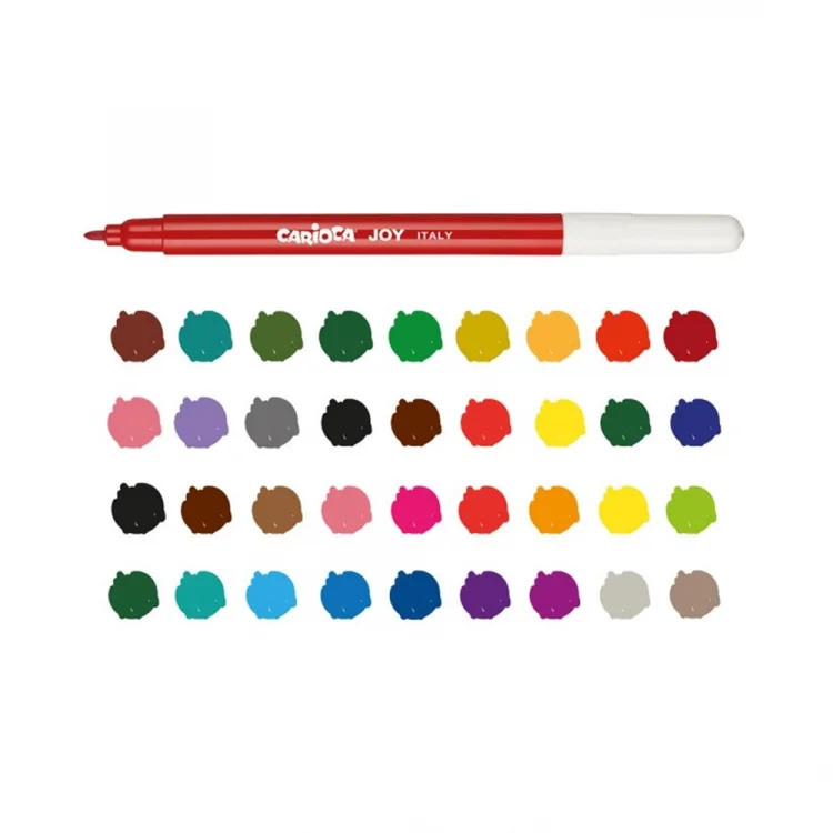 Carioca Joy Süper Yıkanabilir Keçeli Kalem 36lı 40616