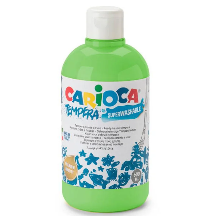 Carioca Tempera Suluboya Süper Yıkanabilir Açık Yeşil 500 Ml 40427/13