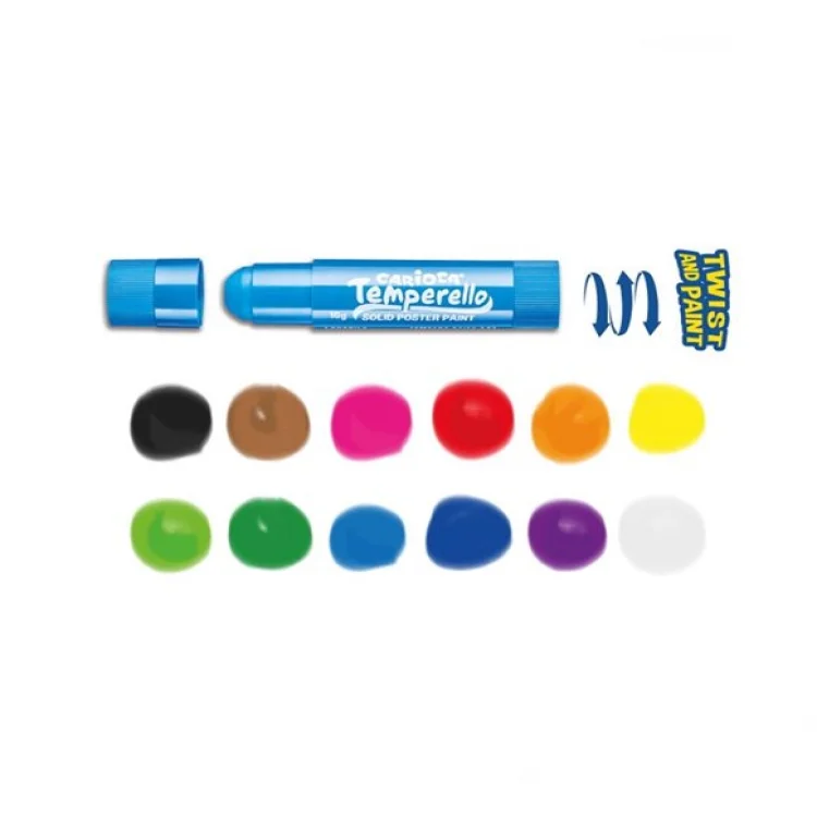 Carioca Temperolle Stic Poster Boyama Kalemi 12li 42738