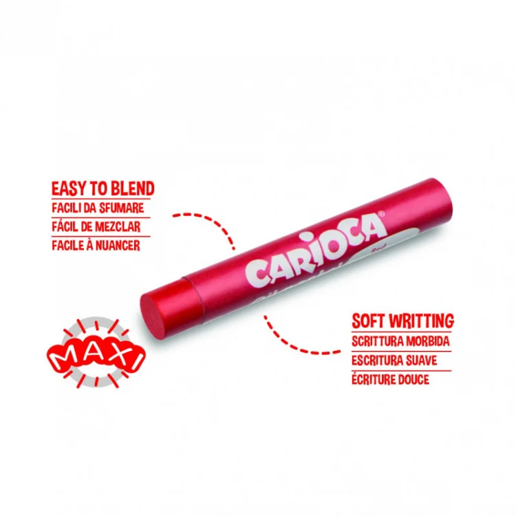 Carioca Yağlı Pastel Boya Kalemi 12li 43277