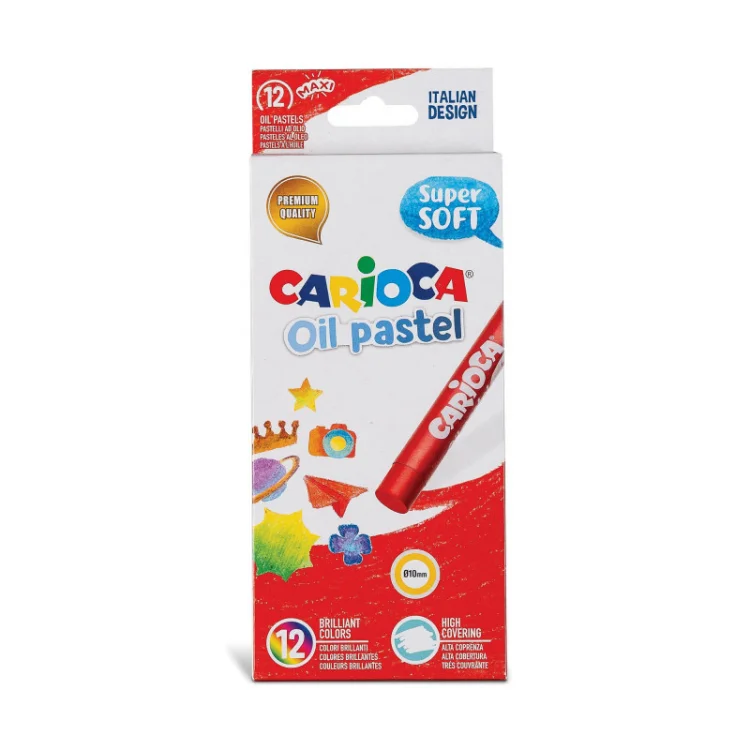 Carioca Yağlı Pastel Boya Kalemi 12li 43277