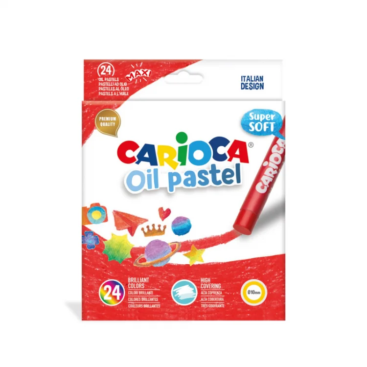 Carioca Yağlı Pastel Boya Kalemi 24lü/ 43278