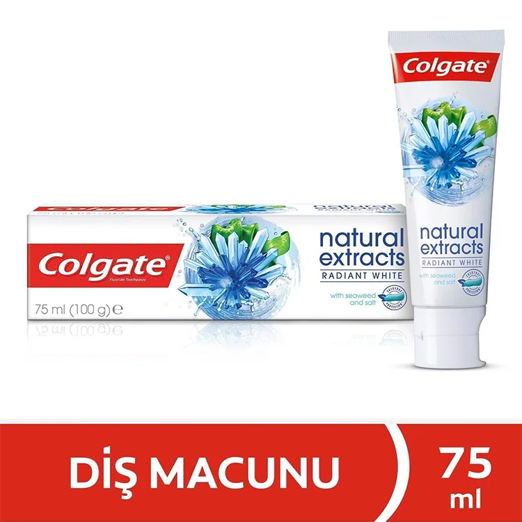 Colgate 75 Ml Diş Macun Natural Exracts Radıant Wh