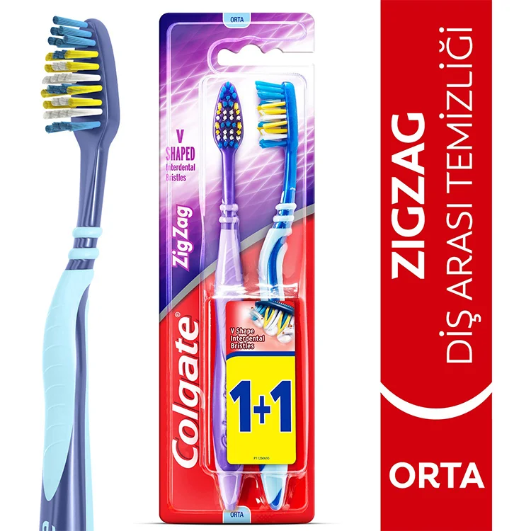 Colgate Diş Fırça 1+1_zigzag