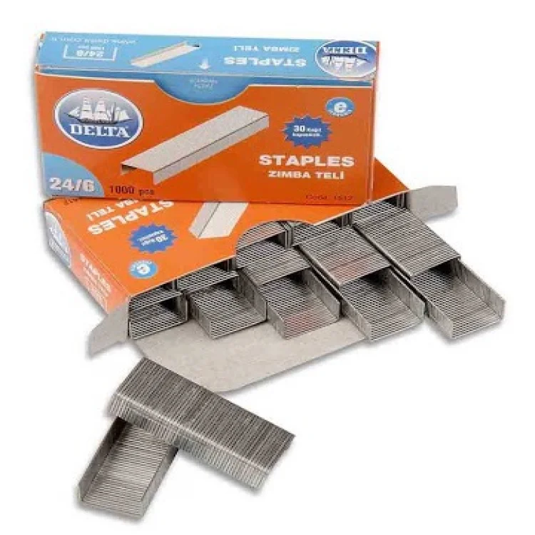 Delta Zımba Teli 24/6 1000li Beyaz 1552