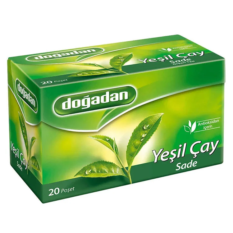 Doğadan Bitki Çay 20 Li_yeşil Çay Sade