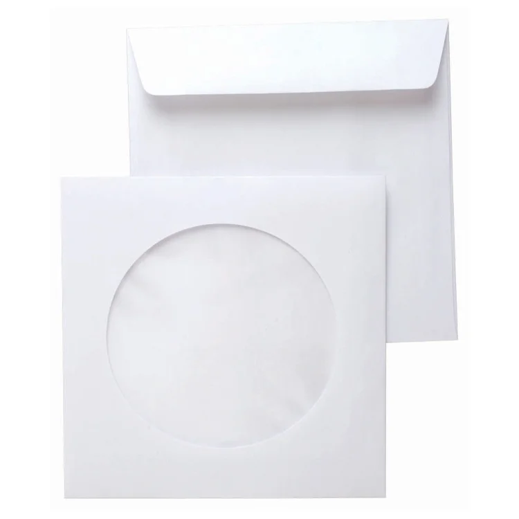 Doğan Cd Zarfı 12.5*12.5 1.hamur 80 Gr.pencereli Silikonlu As-3002