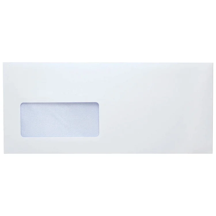 Doğan Diplomat Zarf 10,5*24 Silikonlu Pencereli 110 Gram 25li As-11004