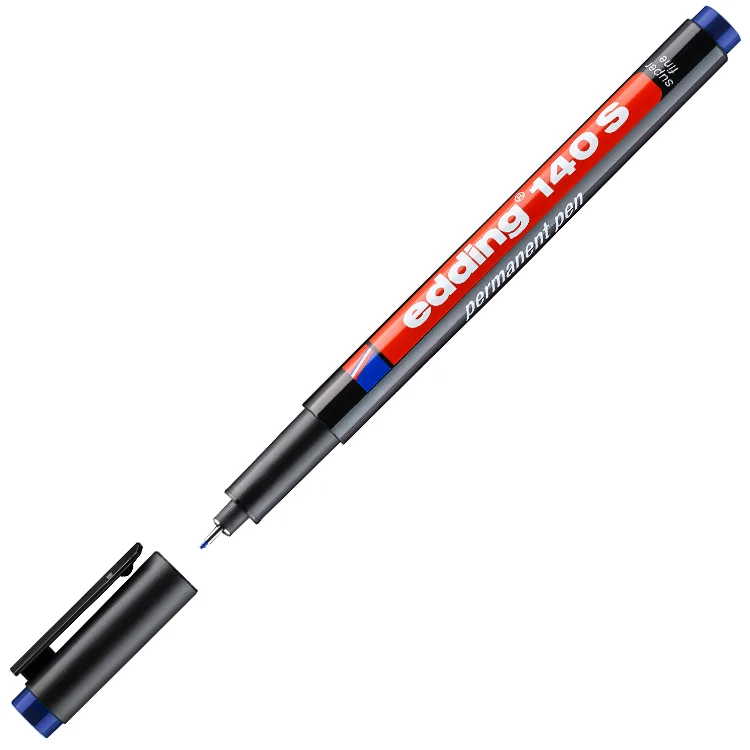 Edding Asetat Kalem 140 S Yuvarlak Uç Mavi