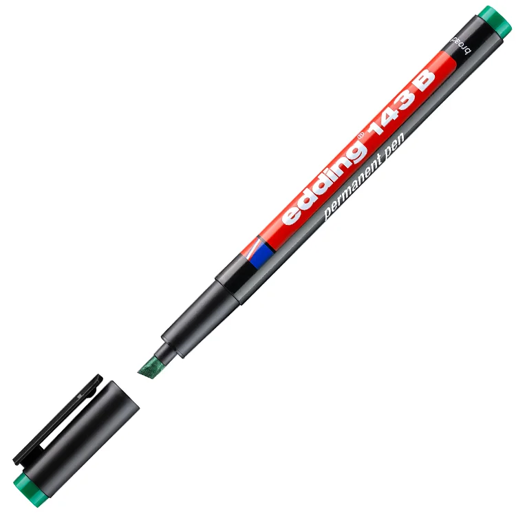 Edding Asetat Kalemi 143-b Ohp Kesik Uç Yeşil 001