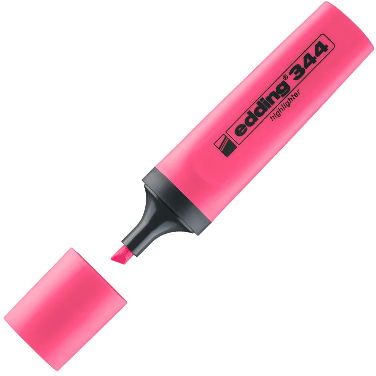 Edding Fosforlu Kalem E-344 Pembe Ed34409