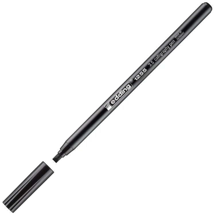 Edding Kaligrafi Kalemi 1255 Siyah 3.5 Mm