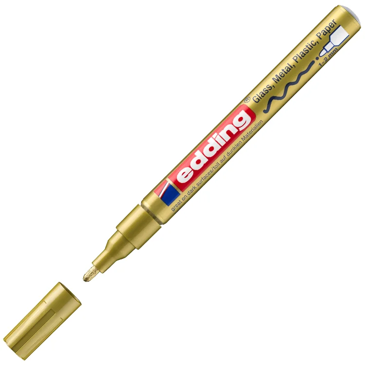 Edding Boya Dekor Markör Kalem 751 Paint Altın Ed75153