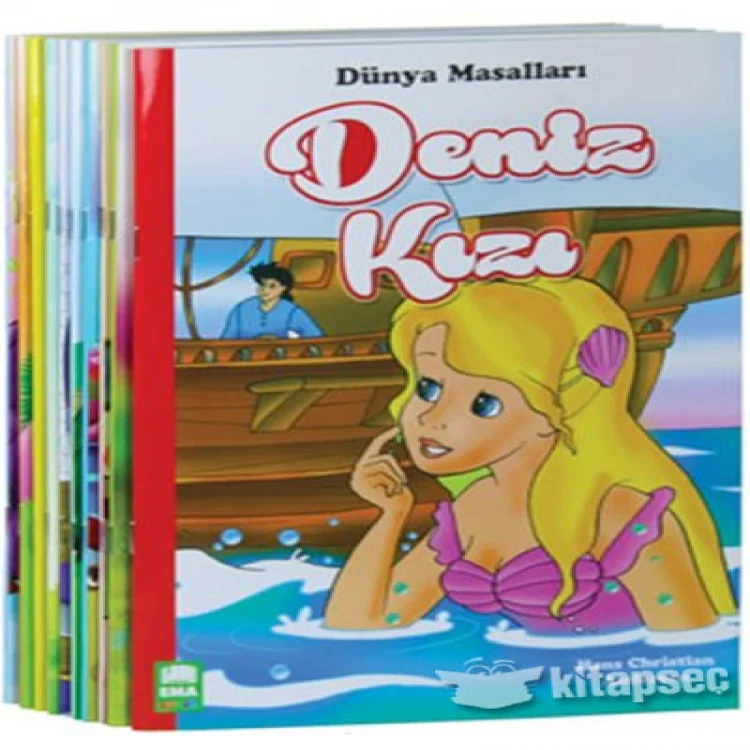 Ema Kitap 1 Ve 2. Sınıf Dünya Masalları B.boy 10 Kitap