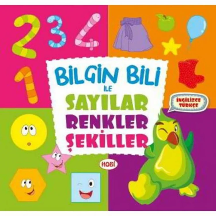 Ema Kitap Bilgin Bili Sayılar Renkler Şekiller