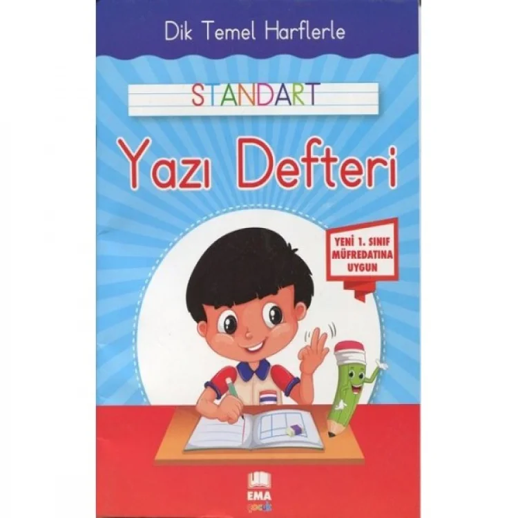 Ema 17*24 Kitap Dik Temel Harflerle Standart Güzel Yazı Defteri