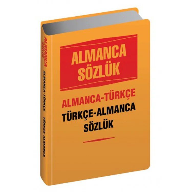 Ema Kitap Plastik Kapak Almanca Türkçe-türkçe Almanca Sözlük